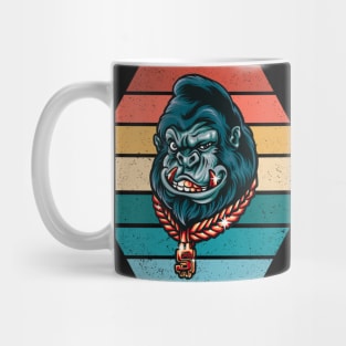 Vintage Retro Sunset Art Of Zoo Mug